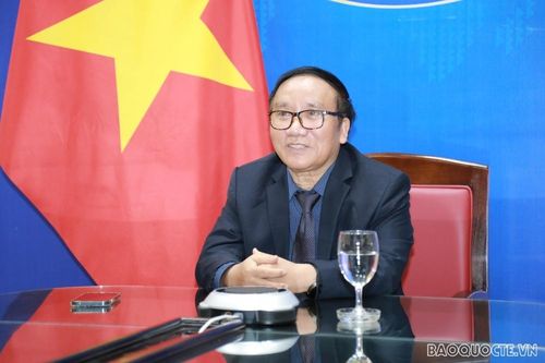 Cơ quan đại diện Việt Nam giao lưu trực tuyến với nhà thơ Trần Đăng Khoa về tư tưởng, đạo đức, phong cách Hồ Chí Minh