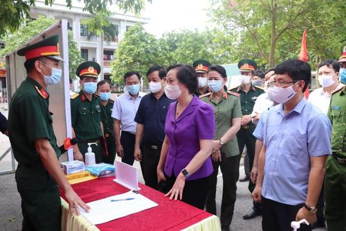 Vĩnh Phúc cần làm tốt công tác phòng chống dịch để người dân an tâm đi bầu cử