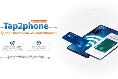 Số hóa quy trình đăng ký trở thành đơn vị chấp nhận thẻ của Sacombank