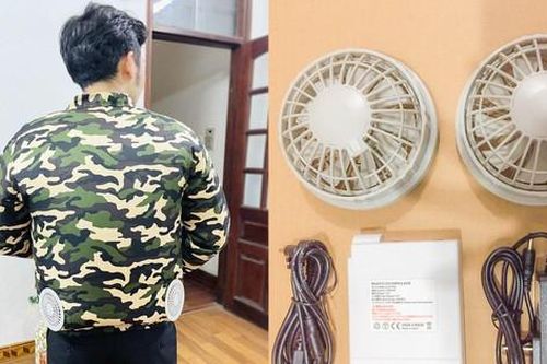 Nắng nóng, người dân bỏ tiền triệu mua 'áo chống nắng điều hòa'
