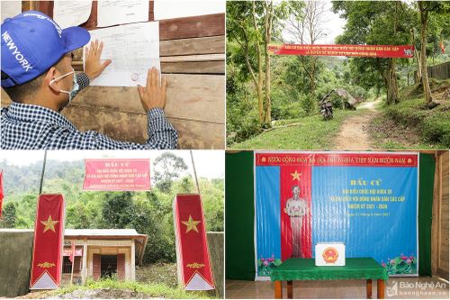 Bản vùng cao '3 không' ở Nghệ An trước ngày bầu cử sớm