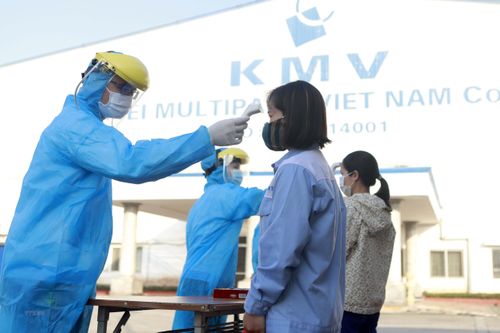 Hà Nội: 100% Công đoàn trong khu công nghiệp lập 'Tổ an toàn COVID-19'