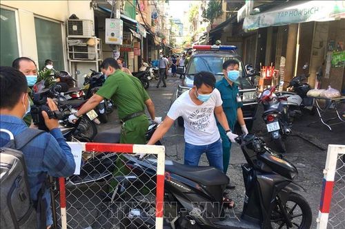 Phong tỏa khu vực hẻm 287 đường Nguyễn Đình Chiểu, Quận 3, TP Hồ Chí Minh