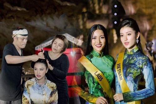 Ngắm lại BST áo dài NTK Nhật Dũng dành cho Miss Grand 2017, fan rưng rưng xúc động