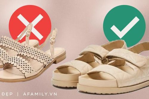 8 kiểu sandals bạn không nên mua hoặc thổi bay ra khỏi tủ giày