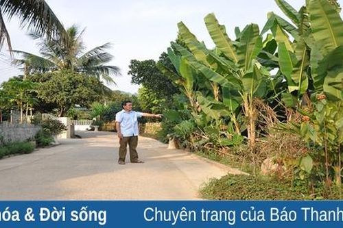 Người trưởng thôn tận tâm với công việc