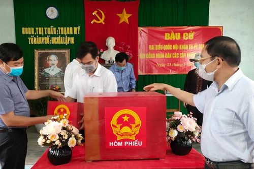Kiểm tra công tác chuẩn bị bầu cử tại huyện Đơn Dương