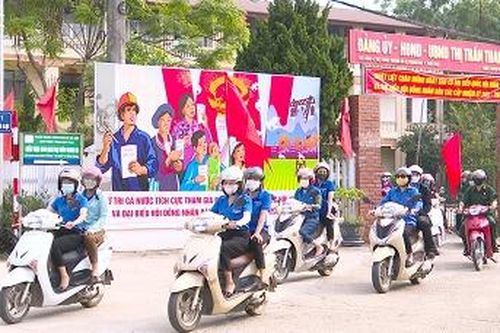 Thanh Ba đẩy mạnh tuyên truyền bầu cử bằng hình thức truyền thanh lưu động