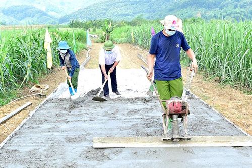 Yên Sơn phấn đấu bê tông hóa 351,93 km đường giao thông nông thôn