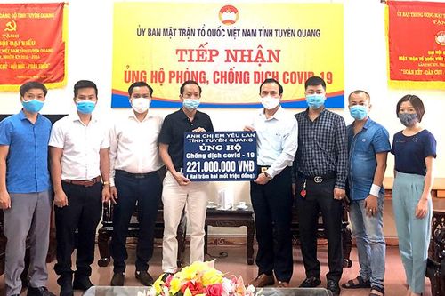 MTTQ tỉnh tiếp nhận 414 triệu đồng ủng hộ phòng, chống dịch Covid-19