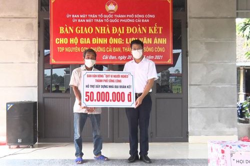 Hỗ trợ xây dựng nhà Đại đoàn kết cho hộ nghèo