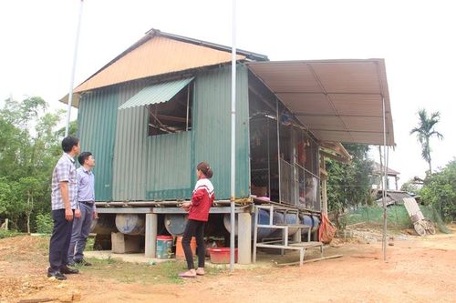 Hiệu quả mô hình nhà tránh lũ ở Hà Tĩnh
