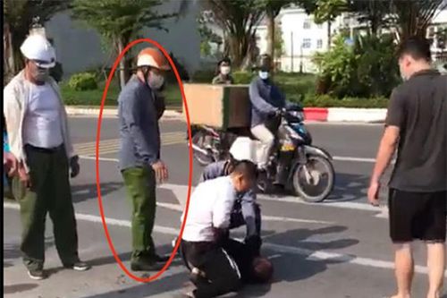 Đại úy công an đứng nhìn dân vật lộn với cướp thể hiện sự non kém về nghiệp vụ