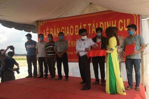 Bàn giao đất tái định cư dự án sân bay Long Thành cho các hộ dân