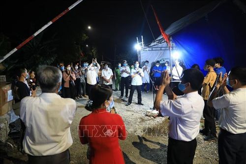 Hà Nội: Dỡ bỏ cách ly thôn Lỗ Giao, huyện Đông Anh