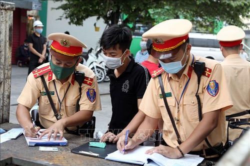 CSGT bảo đảm trật tự, an toàn giao thông phục vụ bầu cử
