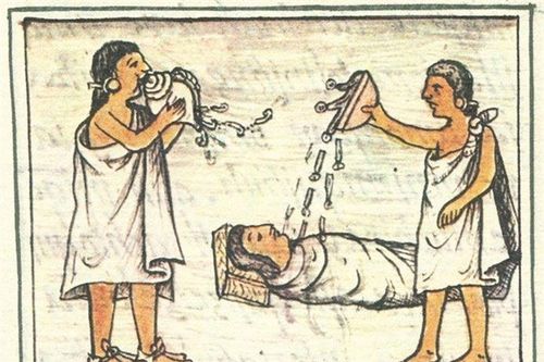 Kỳ lạ: Tục mai táng người chết ngay dưới nhà của người Atzec