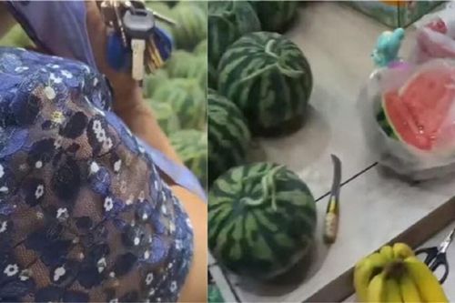 'Thượng đế' mang nửa quả dưa tới bắt đền chủ quán, lý do phía sau khiến ai cũng đổ xô tới mua về ăn thử