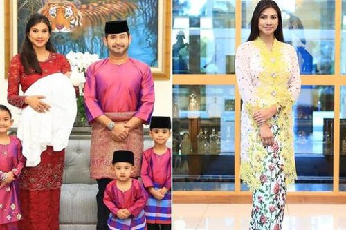 Thái tử phi Malaysia sinh con thứ tư