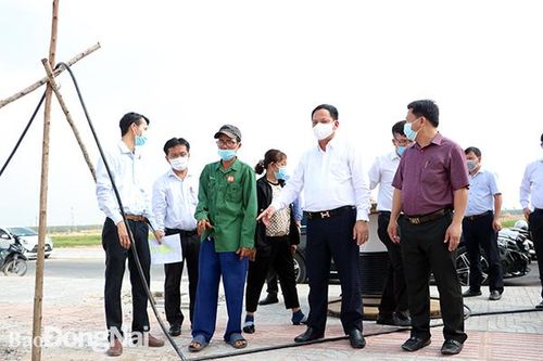 Bàn giao đất tái định cư cho 24 hộ dân đầu tiên thuộc dự án sân bay Long Thành
