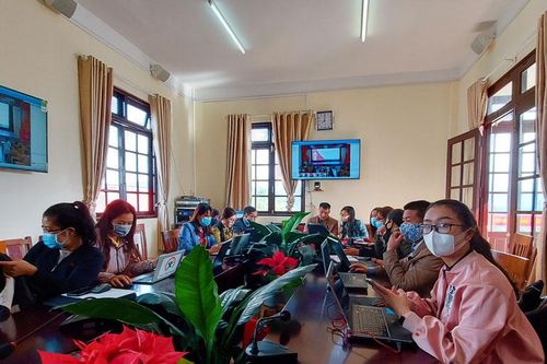 Lạc Dương: Tập huấn trực tuyến công tác bầu cử