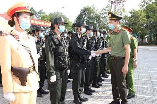 Công an tỉnh Đồng Nai ra quân đảm bảo an ninh, an toàn Ngày bầu cử