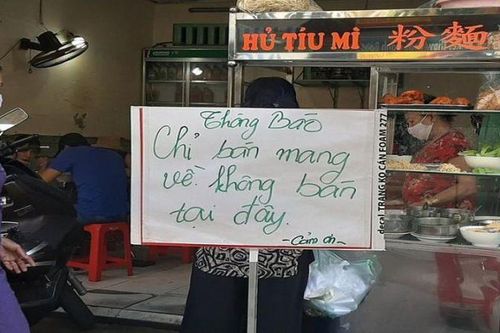 Thành phố Hồ Chí Minh: Quán ăn vỉa hè chỉ bán mang về