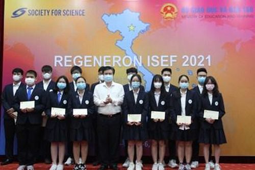 Học sinh Việt Nam đoạt giải Ba tại Hội thi Khoa học kỹ thuật quốc tế 2021