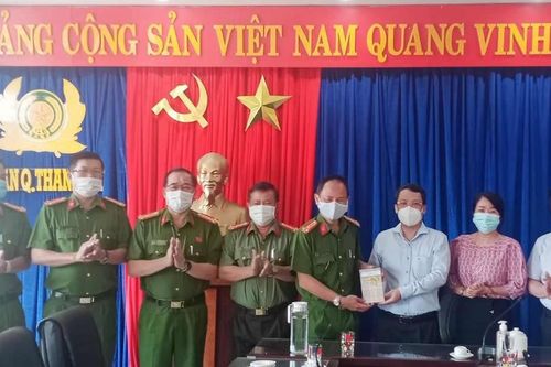 Kiểm tra công tác đảm bảo ANTT bầu cử Đại biểu Quốc hội Khóa XV và HĐND các cấp tại CAQ Thanh Khê