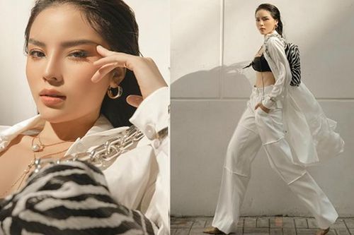 Hoa hậu Kỳ Duyên tung bộ ảnh gợi cảm với bra 'lộ thiên'