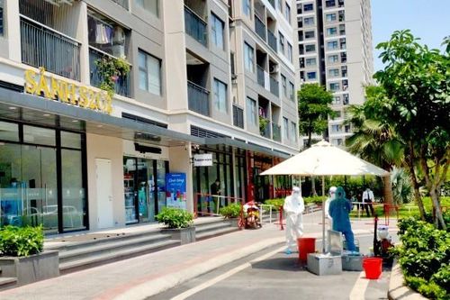 Hà Nội phong tỏa một tòa chung cư Vinhomes OceanPark