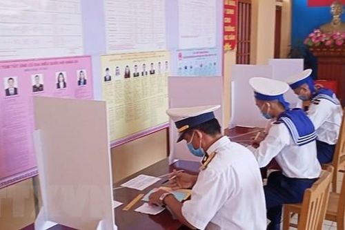 Huyện đảo tiền tiêu Bạch Long Vỹ bầu cử sớm thành công