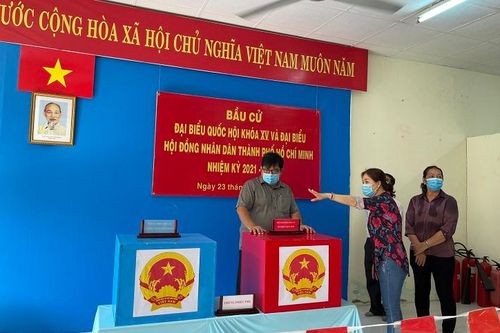 TP Hồ Chí Minh đảm bảo phòng dịch COVID-19 tối đa trong ngày bầu cử 23/5