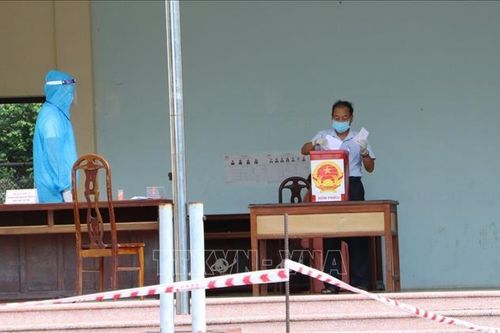 Hoàn thành bầu cử sớm ở Bắc Ninh với 100% cử tri đi bầu