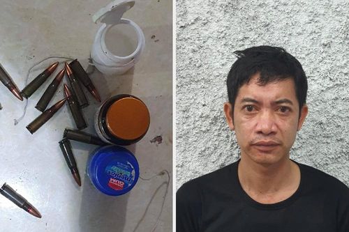 Phát hiện đối tượng mang theo súng tự chế đạn AK