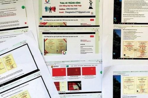 Bát nháo mua bán văn bằng, chứng chỉ giả