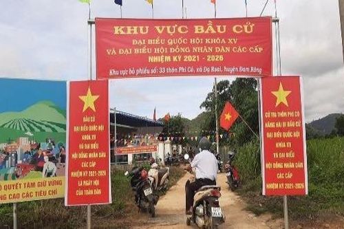 Hân hoan ngày bầu cử ở Lâm Đồng