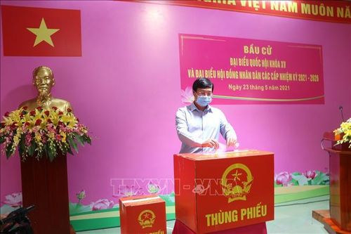 Cơ sở vật chất phục vụ ngày bầu cử đầy đủ, chu đáo