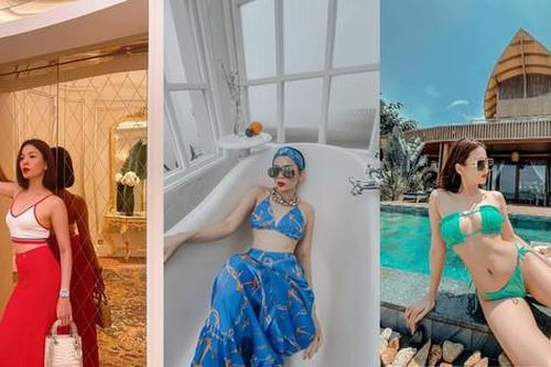Lệ Quyên tiết lộ số đo thật sau loạt hình khoe vòng eo 'con kiến' ở tuổi 40.