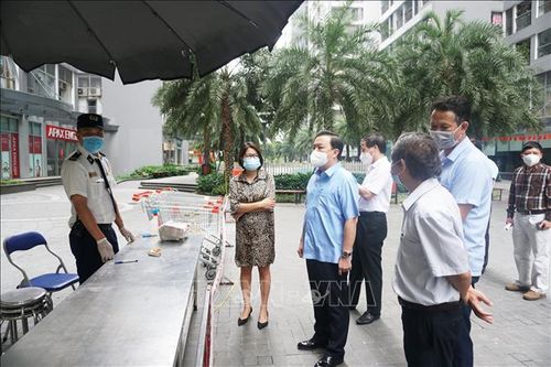 Sớm trả kết quả xét nghiệm, không để sót F1 tại Khu đô thị Times City, Hà Nội
