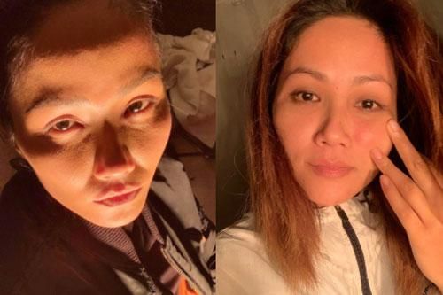 H'Hen Niê tự 'bóc trần' mặt mộc qua camera thường: Lộ làn da khác 180 độ với ảnh 'sống ảo', giật mình kéo đến ảnh siêu cận