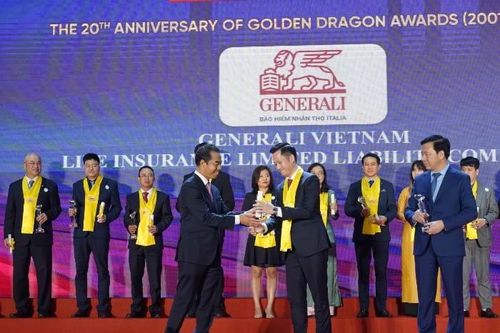 Generali Việt Nam được vinh danh tại Giải thưởng Rồng Vàng 2021