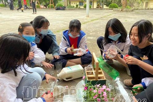 Tuổi trẻ TP. Điện Biên Phủ hành động chống rác thải nhựa