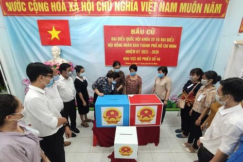 Thành phố Hồ Chí Minh cơ bản hoàn tất việc kiểm phiếu bầu cử