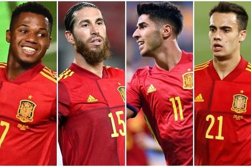 Đội hình ngôi sao Tây Ban Nha gây tiếc nuối vì vắng mặt ở EURO 2020
