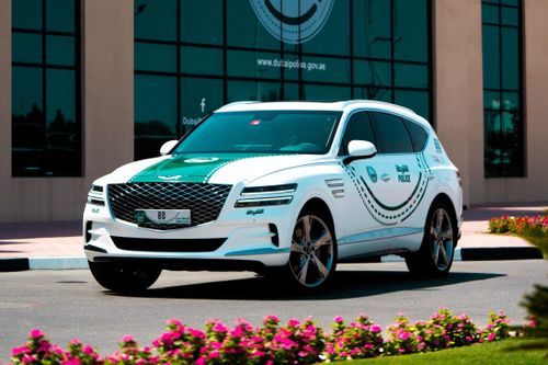 Genesis GV80 gia nhập đội xe cảnh sát Dubai