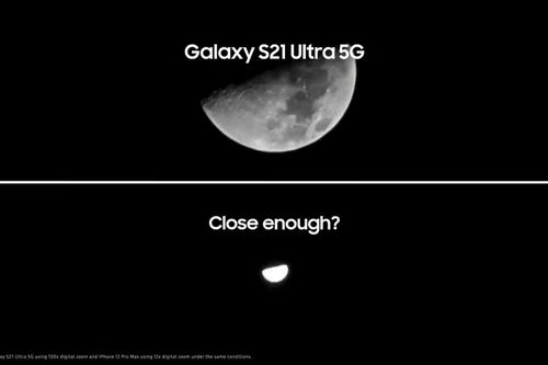 Khả năng chụp Space Zoom trên Galaxy S21 Ultra
