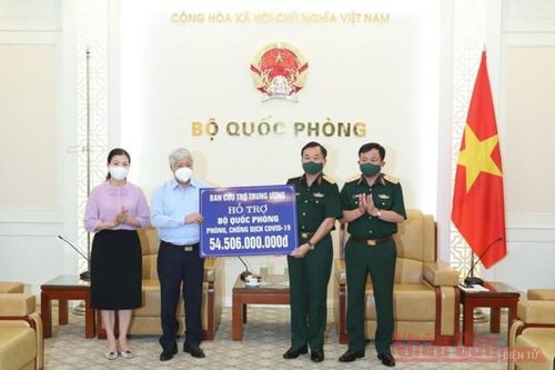 Phát động trực tuyến đợt cao điểm quyên góp ủng hộ phòng, chống dịch Covid-19