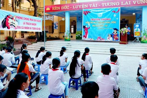 Trường học Hòa Bình tăng cường GD phòng, chống mua bán người