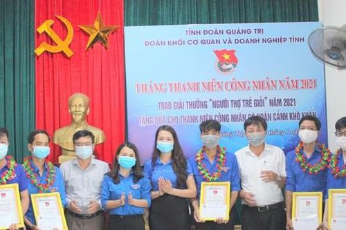 Những cá nhân xuất sắc được khen thưởng 'Người thợ trẻ giỏi' Quảng Trị 2021